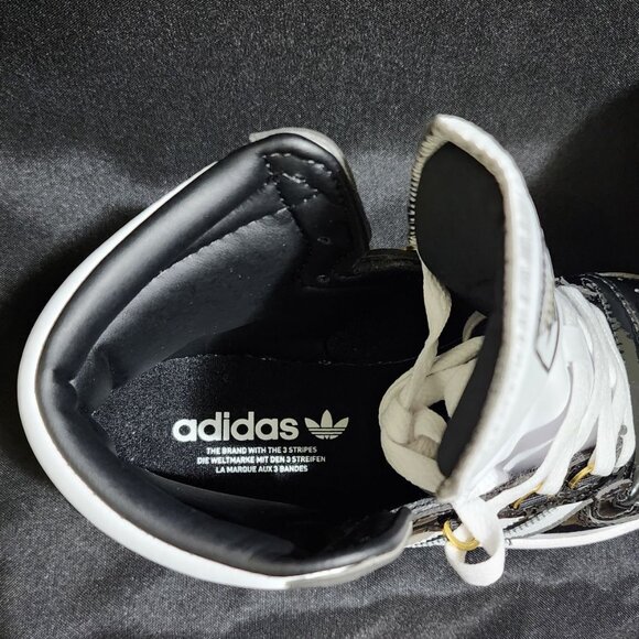 NIB Adidas Originals Top Ten RB Patent Leather Mens Size 7 - Picture 7 of 10